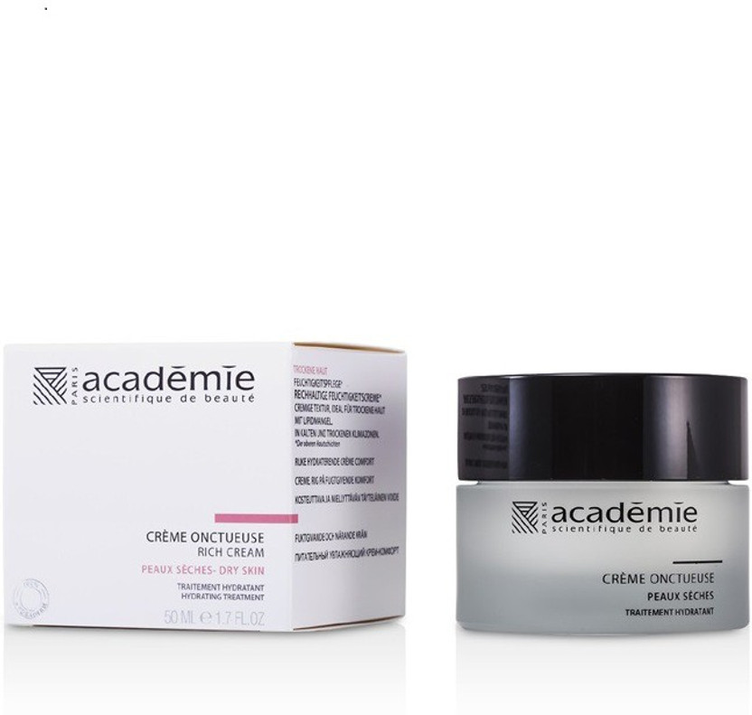 Academie - 100% Hydraderm Rich Cream Moisture Comfort -50ml/1.7oz Quinoa Anti Wrinkle Eye Cream By Frulatte for All Skin Types Enriched with Organic Oil of Quinoa. 1 fl. Oz. 2 Pack Bundle